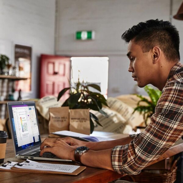 HP Laptop for Students Business, 14" Display, Intel Celeron N4120, 4GB RAM, 64GB eMMC, Webcam, Windows 11 Pro, Black, with Microsoft Office Lifetime License - Image 5