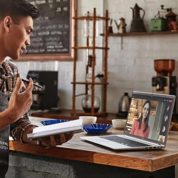 HP Laptop for Students Business, 14" Display, Intel Celeron N4120, 4GB RAM, 64GB eMMC, Webcam, Windows 11 Pro, Black, with Microsoft Office Lifetime License - Image 4